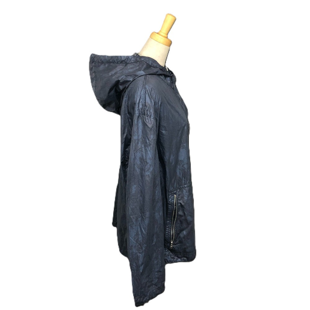 HERMES 2025年モデル ジップアップ フード ジャケット ジャケット ポリエステル メンズ ネイビー