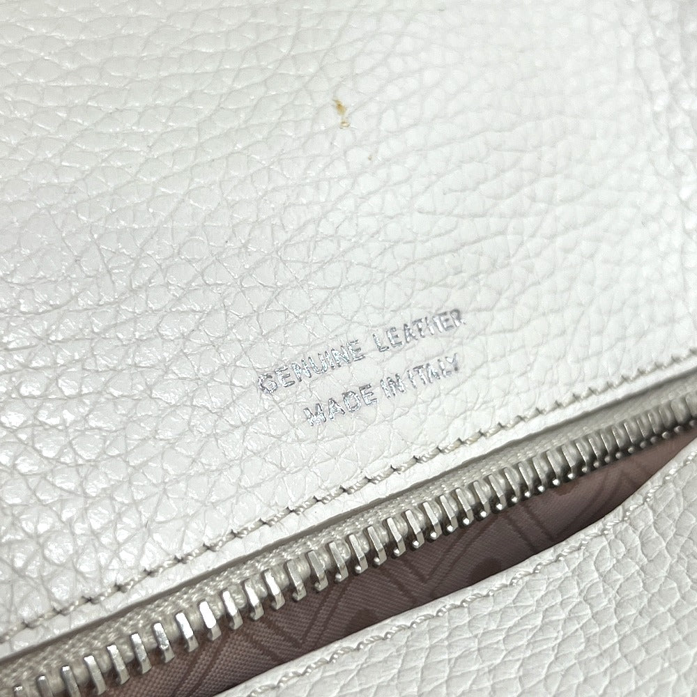 TOD’S ダブルT 2WAY カバン バッグ ショルダー 斜め掛け トートバッグ レザー レディース ホワイト