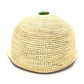 HERMES Newsboy Straw Cap, Straw Hat, Women's, Natural