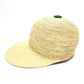 HERMES Newsboy Straw Cap, Straw Hat, Women's, Natural