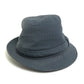 HERMES Quilted Polka Dot Canvas Hat, Unisex, Gray