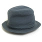 HERMES Quilted Polka Dot Canvas Hat, Unisex, Gray