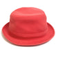 HERMES Panama Hat, Headwear, Fashion Accessory, Cotton, Unisex, Red