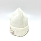 HERMES Cabriole Horse Embroidery baby hat baby Knit hat cotton White Used