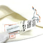 HERMES Cabriole Horse Embroidery baby hat baby Knit hat cotton White Used