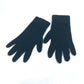 HERMES All-Over H Logo Cashmere Gloves, Men's, Black