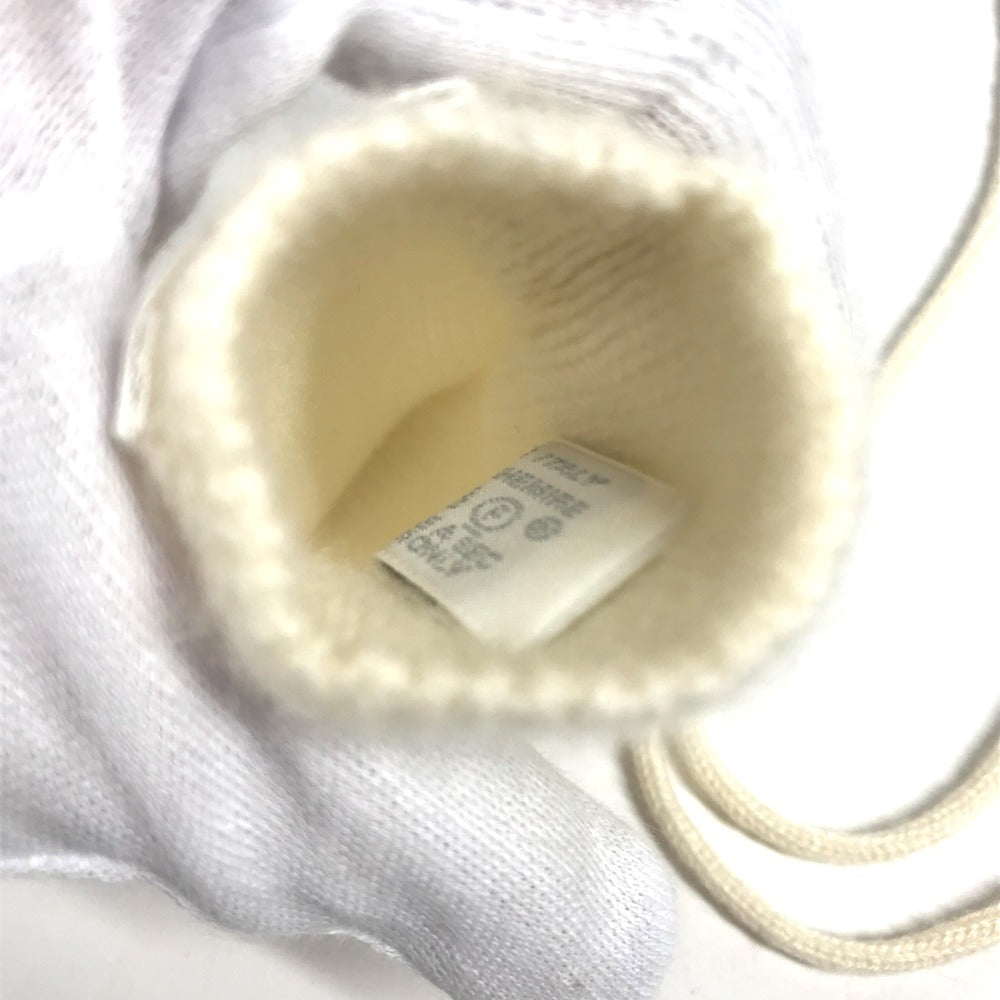 HERMES Baby Mitten &amp; Scarf Set, 100% Cashmere, Kids, White