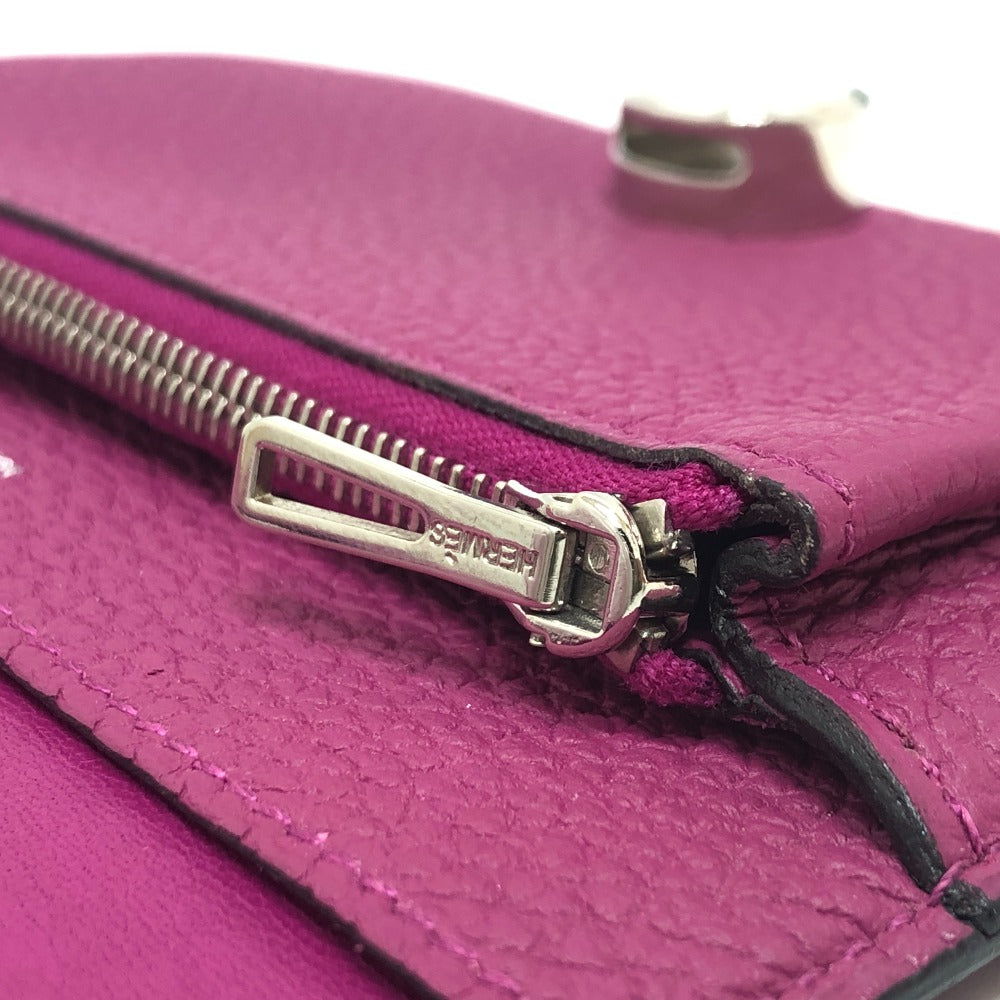 HERMES ドゴンコンパクト 折り財布 財布 ウォレット 2つ折り財布 トリヨンクレマンス レディース (推定）ローズパープル パープル - brandshop-reference