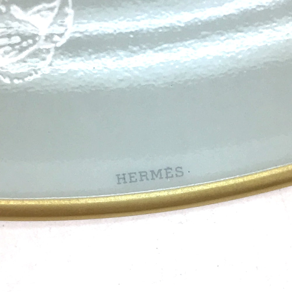 HERMES ジャガー 虎 赤道直下のスケッチ　21.5ｃｍ タイガー プレート 食器 お皿 陶器 レディース - brandshop-reference