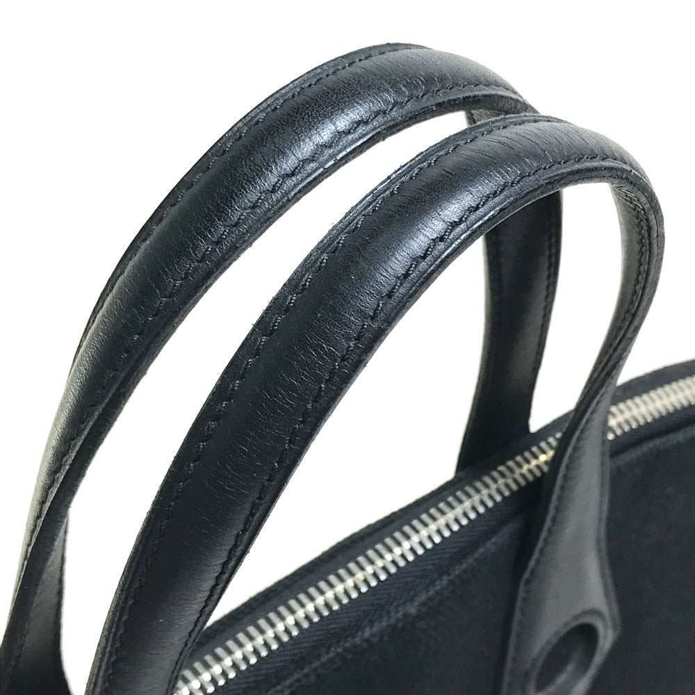 HERMES Sac Evo PM Business Bag, Sac Evo PM Tote Bag, Handbag, Toile H, Unisex, Black