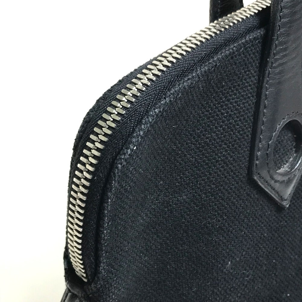 HERMES Sac Evo PM Business Bag, Sac Evo PM Tote Bag, Handbag, Toile H, Unisex, Black