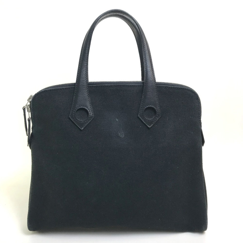 HERMES Sac Evo PM Business Bag, Sac Evo PM Tote Bag, Handbag, Toile H, Unisex, Black