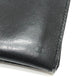 HERMES Bear Compact Wallet Mini Wallet Silver Hardware Bifold Wallet Box Calf Women's Black