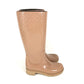 LOUIS VUITTON Monogram Long rain boots Boots Shoes Long Boots Long Rain Boots Rain shoes rubber Beige Used