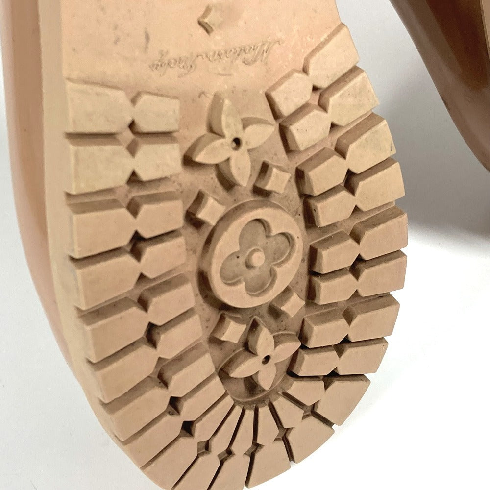 LOUIS VUITTON Monogram Long rain boots Boots Shoes Long Boots Long Rain Boots Rain shoes rubber Beige Used