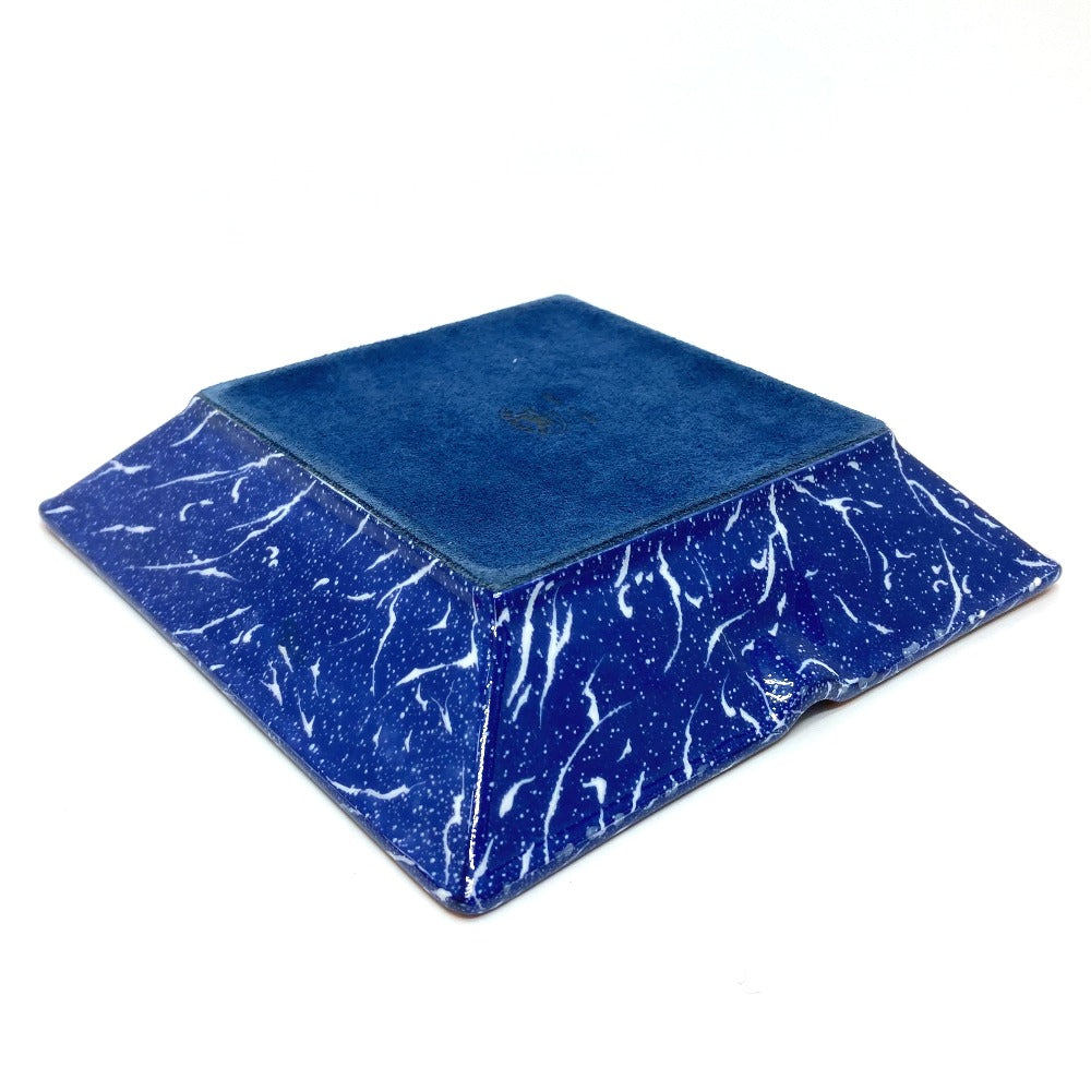 HERMES Pierre Drian &amp; Doxidan Ashtray, Ceramic, Unisex, Blue