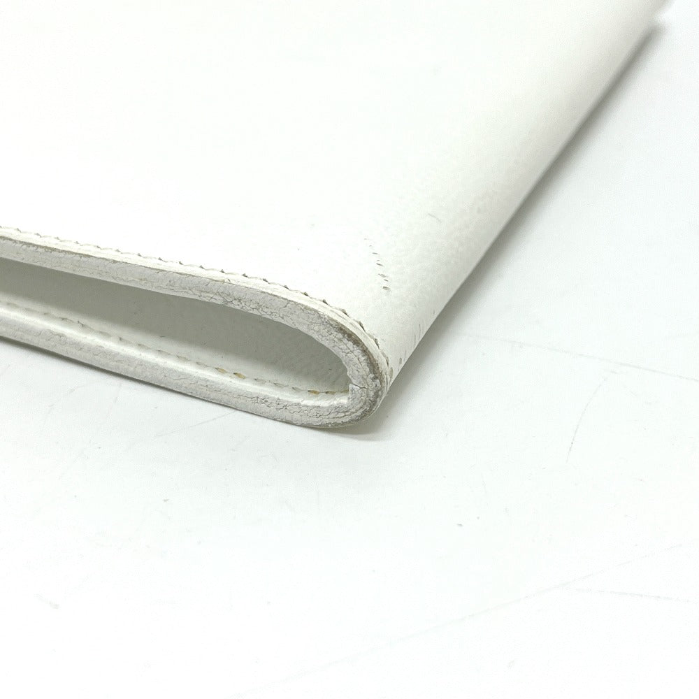 HERMES オニメトゥ ポシェット　カバン バッグ ショルダーバッグ レザー レディース ホワイト