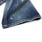DSQUARED2 S75LB595 ペイント/アパレル デニムパンツ クラッシュデニム デニムパンツ コットン レディース ブルー