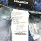 DSQUARED2 S75LB595 ペイント/アパレル デニムパンツ クラッシュデニム デニムパンツ コットン レディース ブルー
