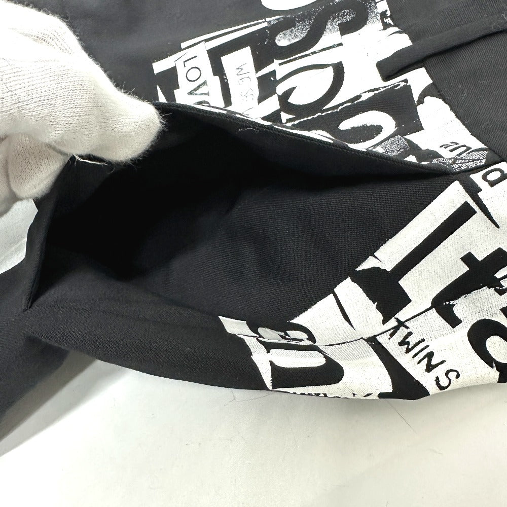 DSQUARED2 S74KB0236 パンクプリント ストレッチ アパレル パンツ ポリエステル メンズ ブラック - brandshop-reference