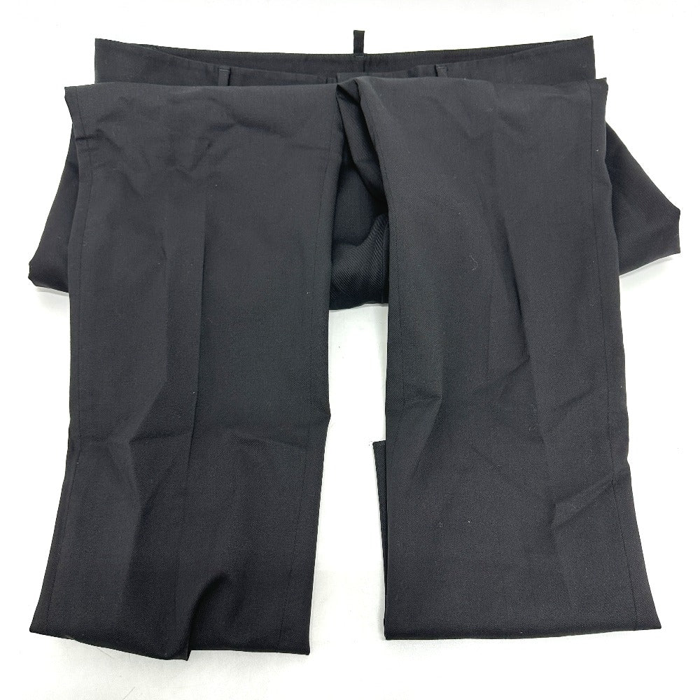 DSQUARED2 S74KB0236 パンクプリント ストレッチ アパレル パンツ ポリエステル メンズ ブラック - brandshop-reference