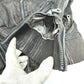 ISAMUKATAYAMA BACKLASH 982-02 Men's Buffalo Leather Zip-Up Rider's Jacket in Dark Brown