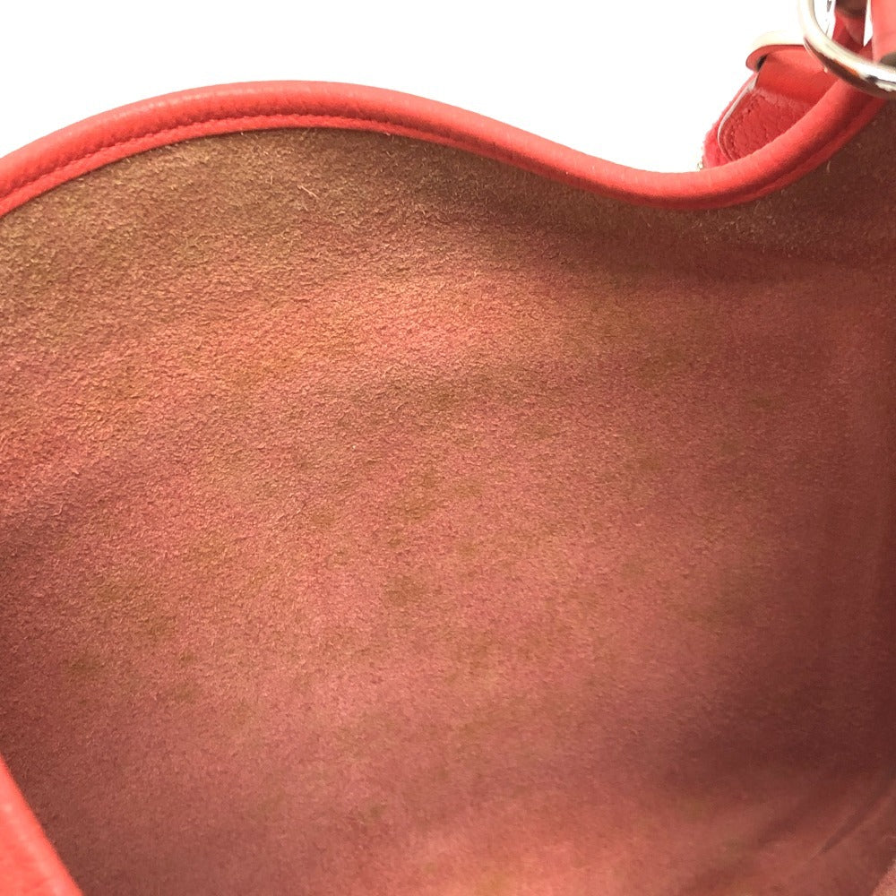 HERMES エブリンPM 3 カバン 斜め掛けバッグ ショルダーバッグ トリヨンクレマンス レディース ルージュピヴォワンヌ(推定）　 レッド