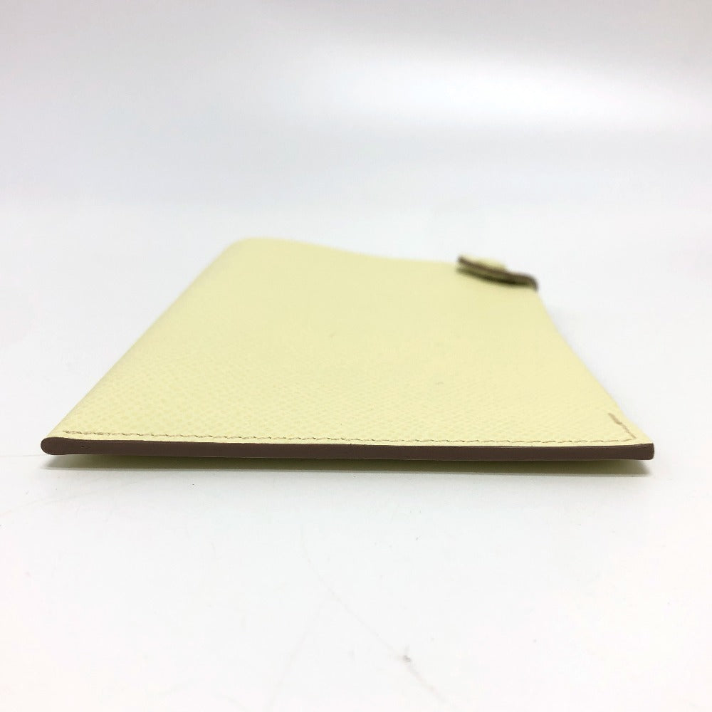 HERMES タルマックPM  パスポートケース ケース タルマック  パスポートケース エプソン レディース 	ジョーヌミルトン イエロー - brandshop-reference