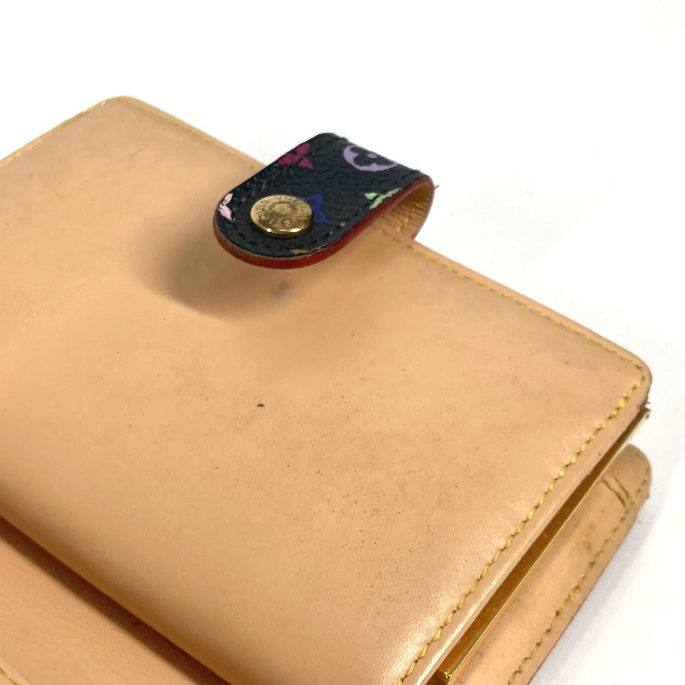 LOUIS VUITTON M92988 モノグラムマルチカラー ポルト モネ ビエ ヴィエノワ コンパクトウォレット がま口 2つ折り財布 モノグラムマルチカラーキャンバス レディース ノワール ブラック - brandshop-reference