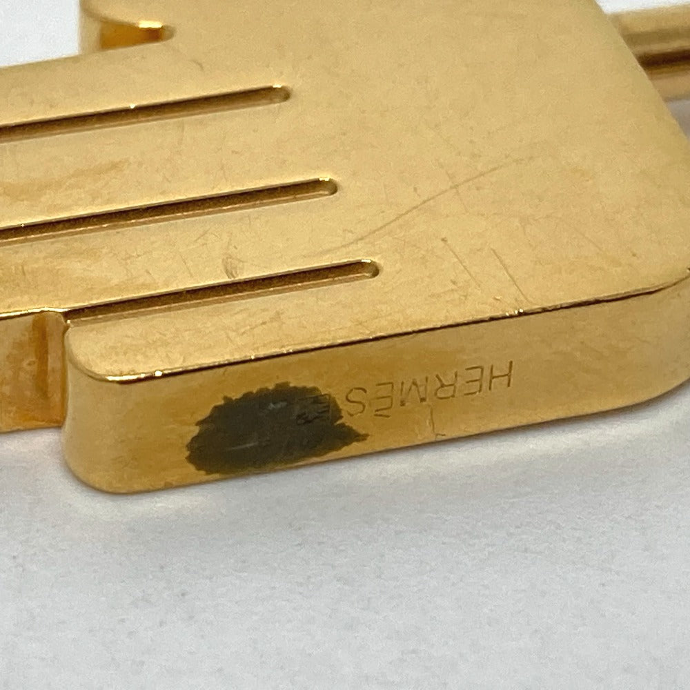 HERMES 2002 Limited Edition Hand Motif Cadena Metal Women's Gold