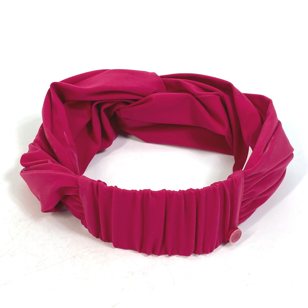 HERMES 2022 Model Eugenia Headband Headband Hair Accessory Hair Band Polyamide Women's Pink