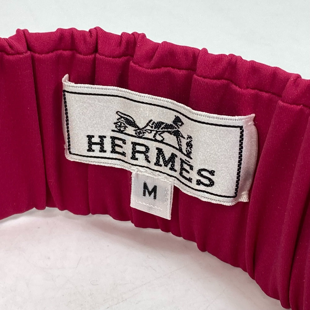 HERMES 2022 Model Eugenia Headband Headband Hair Accessory Hair Band Polyamide Women's Pink