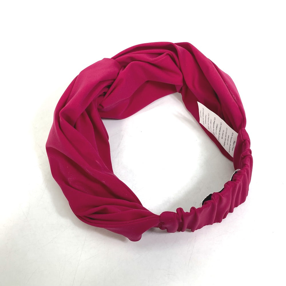 HERMES 2022 Model Eugenia Headband Headband Hair Accessory Hair Band Polyamide Women's Pink