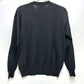 MOSCHINO Safety Pin Heart Motif Long Sleeve Apparel Sweater Wool Women's Black
