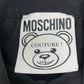 MOSCHINO テディベアプリント アパレル トップス ポロシャツ 半袖Ｔシャツ コットン レディース ブラック