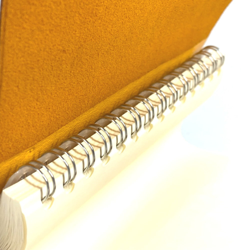 HERMES ロールノート カイエルーレ メモ帳 ステーショナリー ノートブック レザー ユニセックス イエロー - brandshop-reference