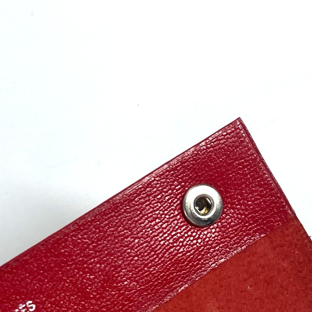 HERMES ロールノート カイエルーレ メモ帳 ステーショナリー ノートブック レザー ユニセックス レッド - brandshop-reference