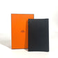 HERMES ノートパッド 《EAジップ》 PM ノート メモ帳 ケース ステーショナリー 手帳 ノートカバー トゴ ユニセックス ブラック - brandshop-reference
