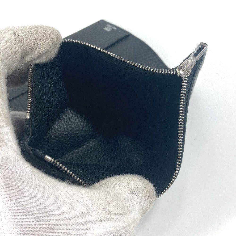 HERMES ノートパッド 《EAジップ》 PM ノート メモ帳 ケース ステーショナリー 手帳 ノートカバー トゴ ユニセックス ブラック - brandshop-reference