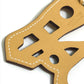 HERMES Petit H Paddock Cheval Bag Strap Keychain Charm in Swift Leather, Unisex, Ocher and Beige