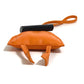 HERMES Petit H Owl Charm, Decorative Accessory, Bag Charm, Leather, Unisex, Orange
