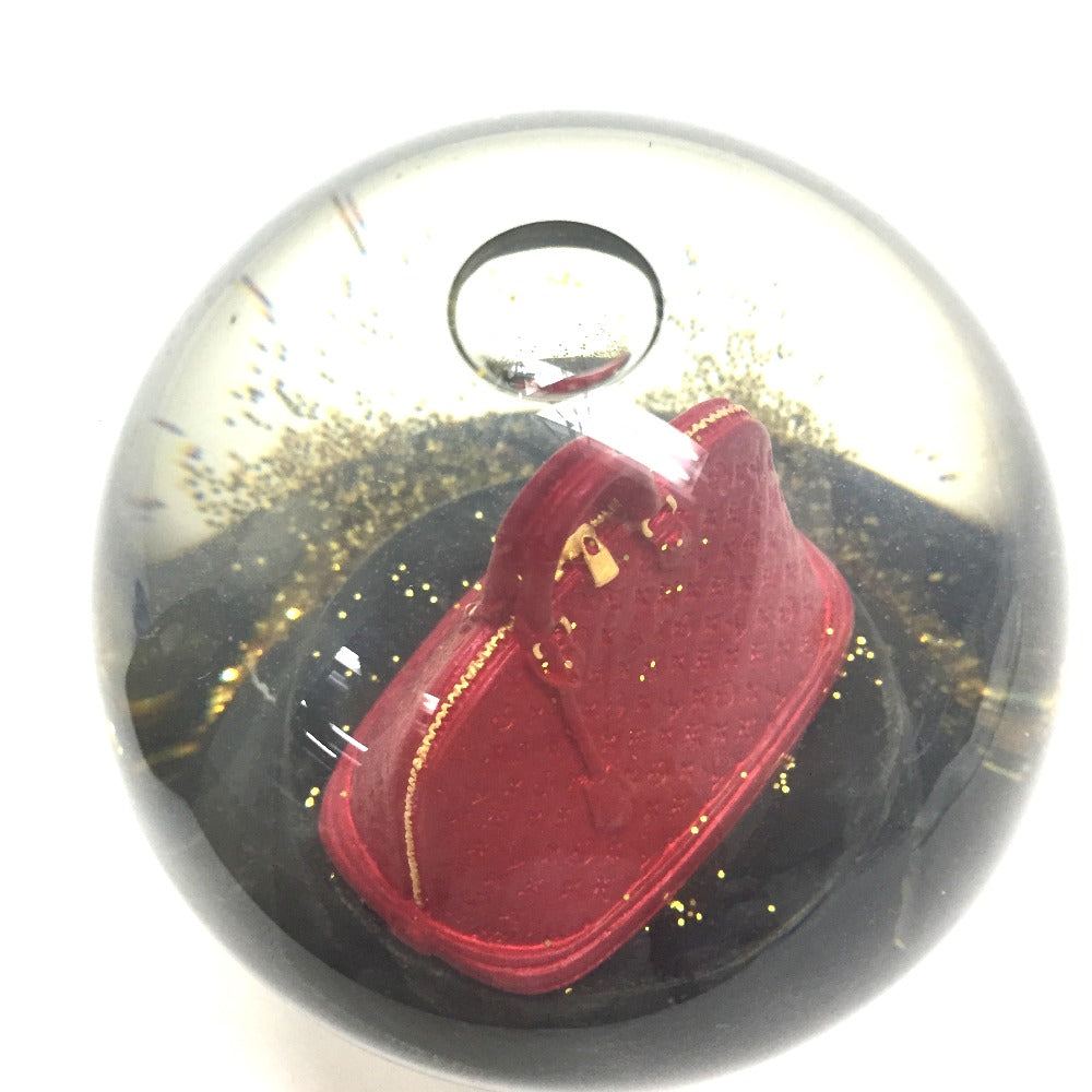 LOUIS VUITTON Alma Novelty Snow Globe, Not for Sale, Novelty Object, Glass, Unisex, Rouge Red