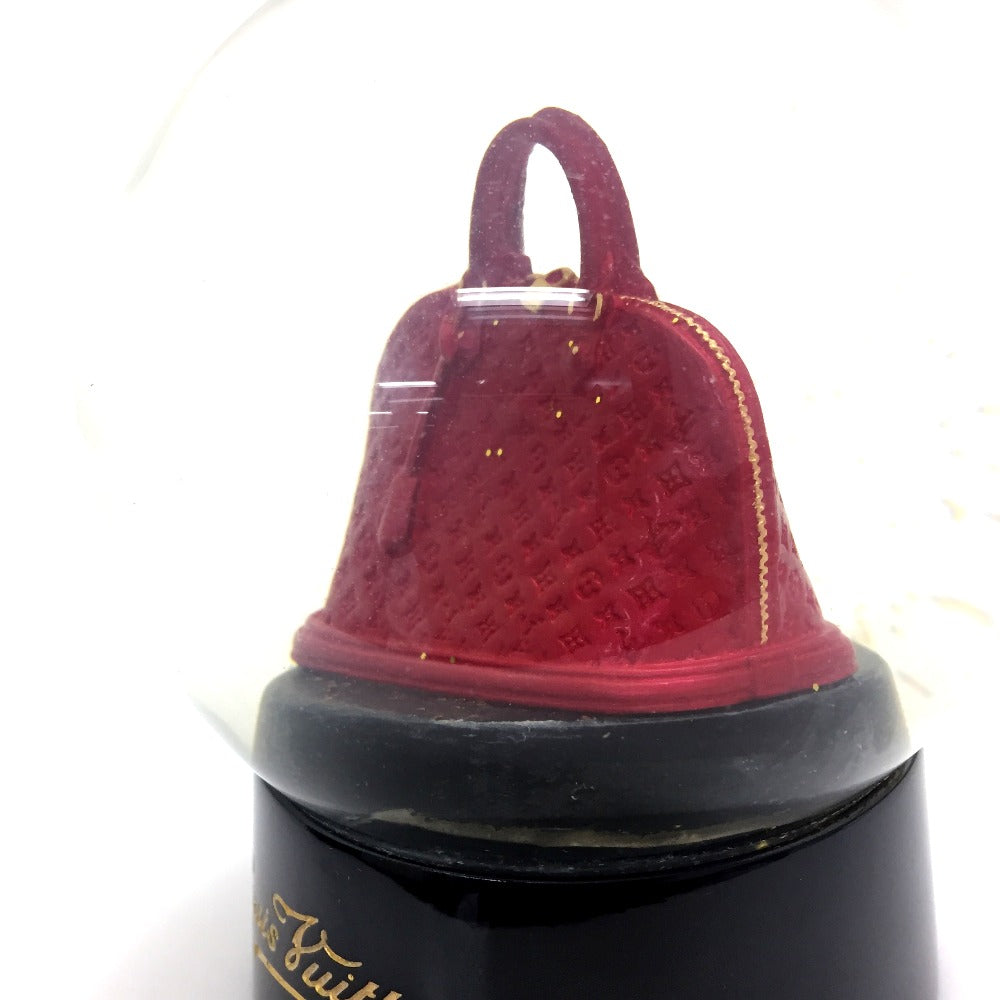 LOUIS VUITTON Alma Novelty Snow Globe, Not for Sale, Novelty Object, Glass, Unisex, Rouge Red