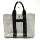 HERMES Sac Arne PM Handbag/Tote Bag Toile H Women's Gray