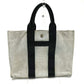 HERMES Sac Arne PM Handbag/Tote Bag Toile H Women's Gray