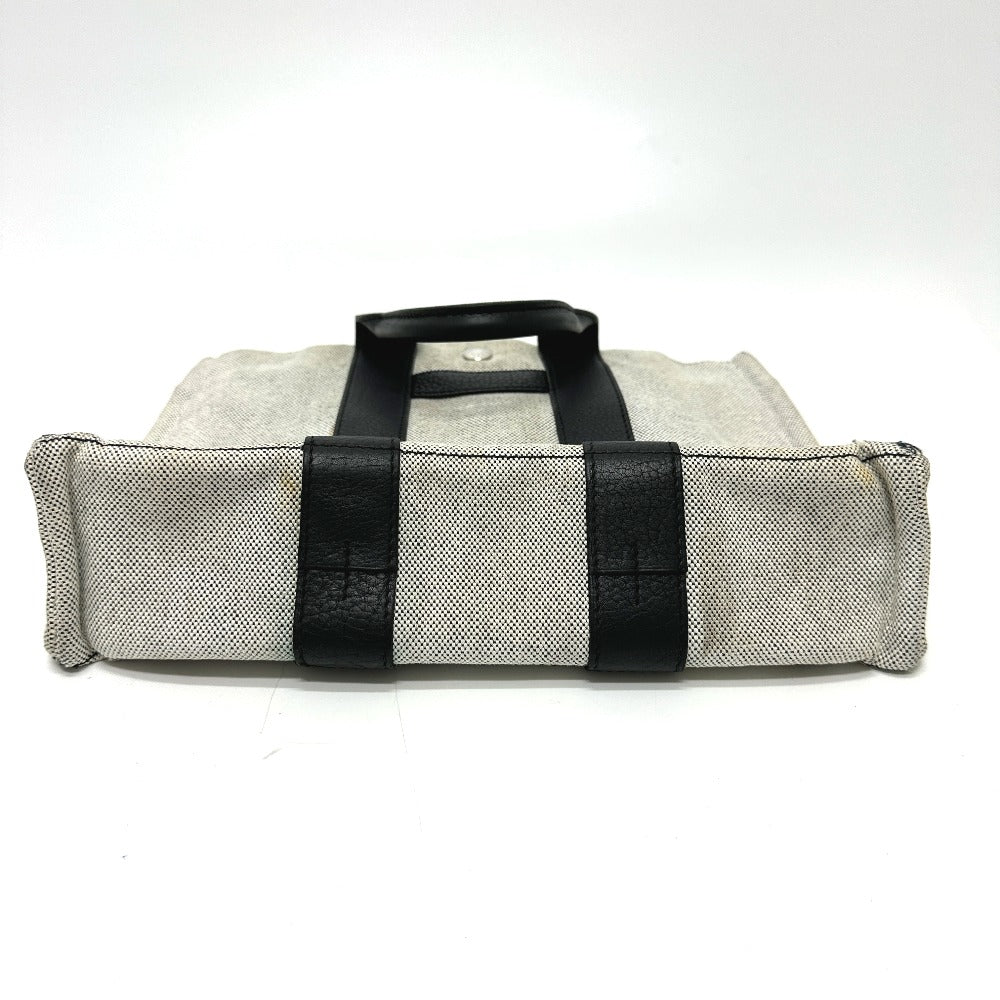 HERMES Sac Arne PM Handbag/Tote Bag Toile H Women's Gray