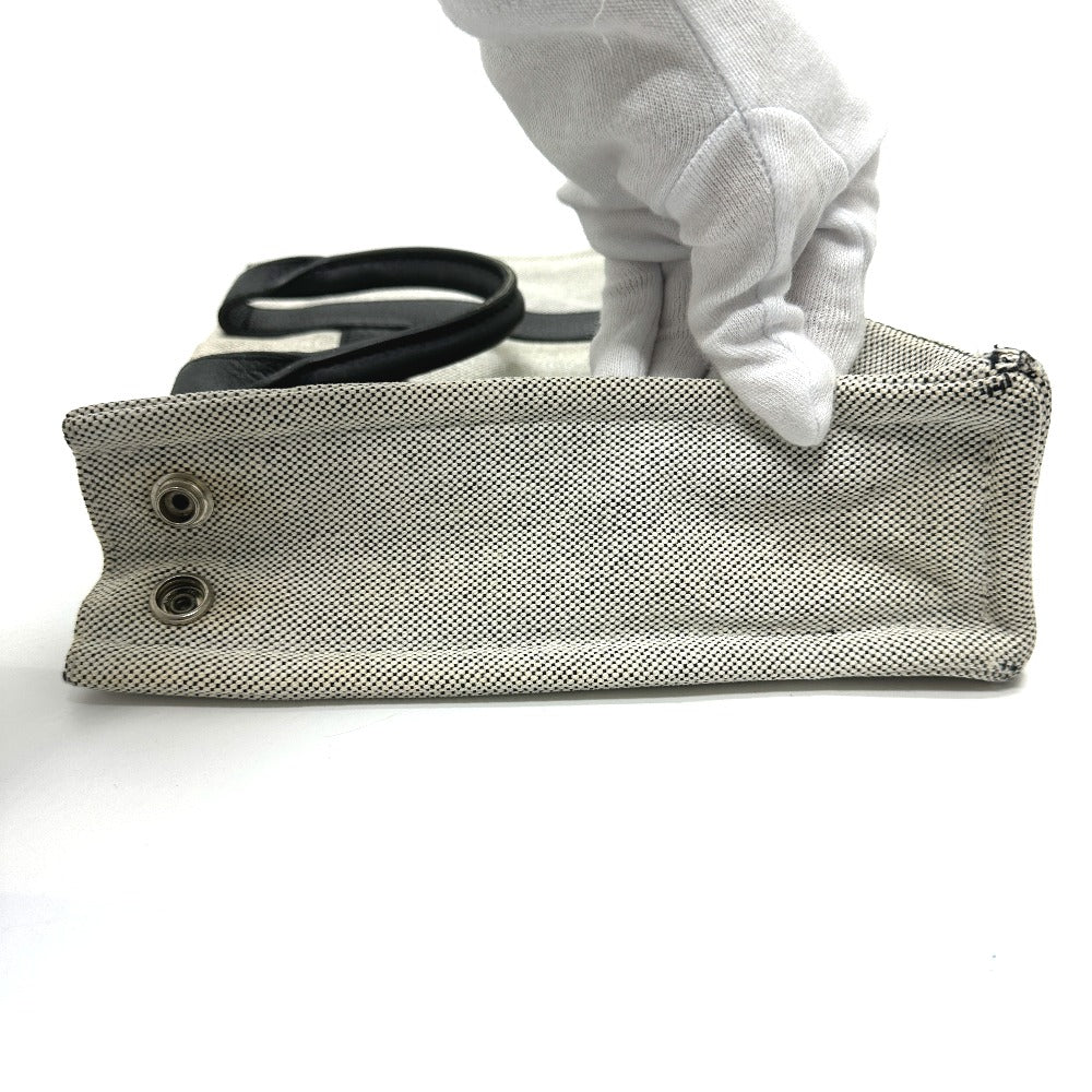 HERMES Sac Arne PM Handbag/Tote Bag Toile H Women's Gray