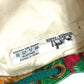 HERMES Vintage Bird Print Drawstring Bag, One-Shoulder Canvas Shoulder Bag, Women's, Green