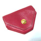 HERMES Le Calanhuit LE48 Coin Purse Chevre Women's Pink