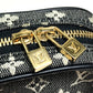 LOUIS VUITTON M92066 Monogram Mini Canvas Digital Camera Case/Pouch, Unisex, Gray